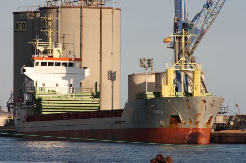 ZARA Carga convencional. Cabotaje y Altura. MS Zara Schiffahrts